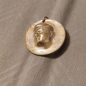 1967 Silver Coin Pendant